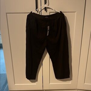 Joan Vass Brown Dress Pants